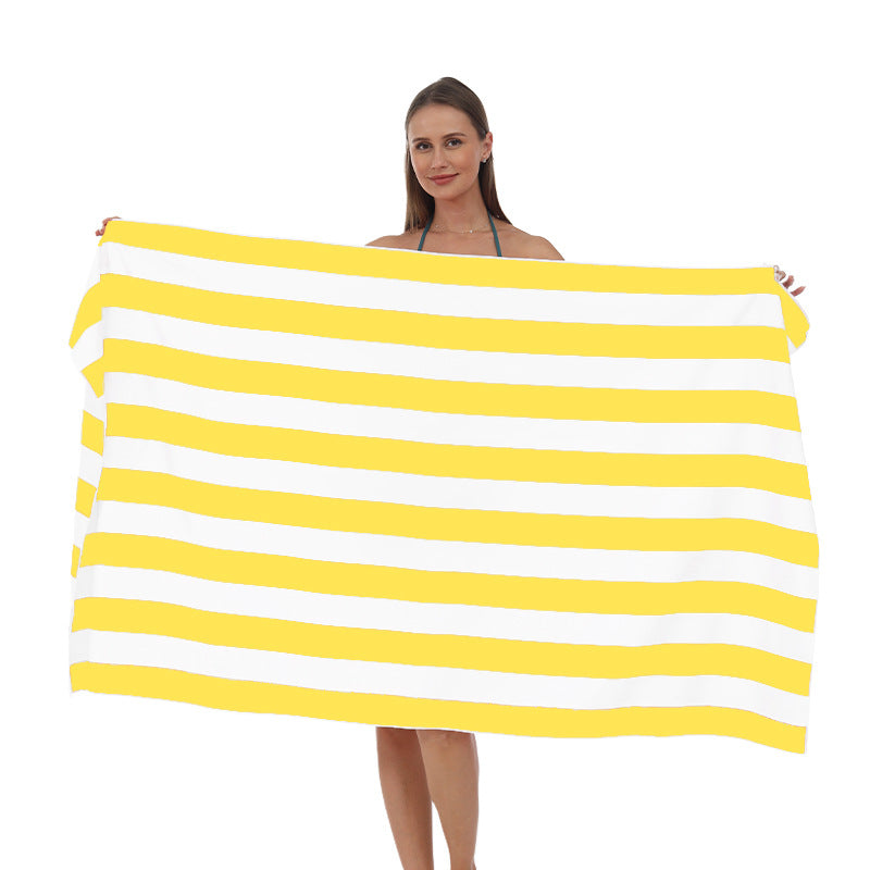 Beach towel with modern, wide stripe pattern Stornfield