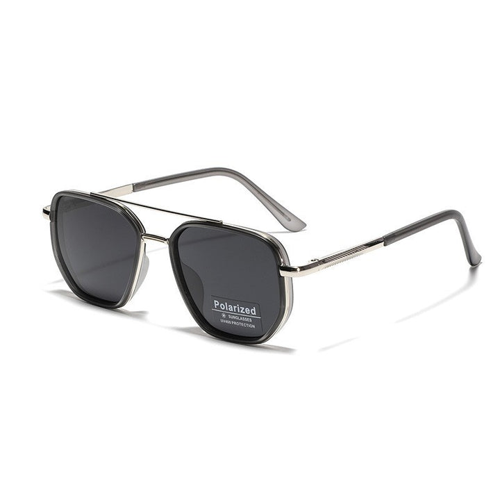 Women's Square Sunglasses with Polarized Lenses and Elegant Metal Frame Stornfield