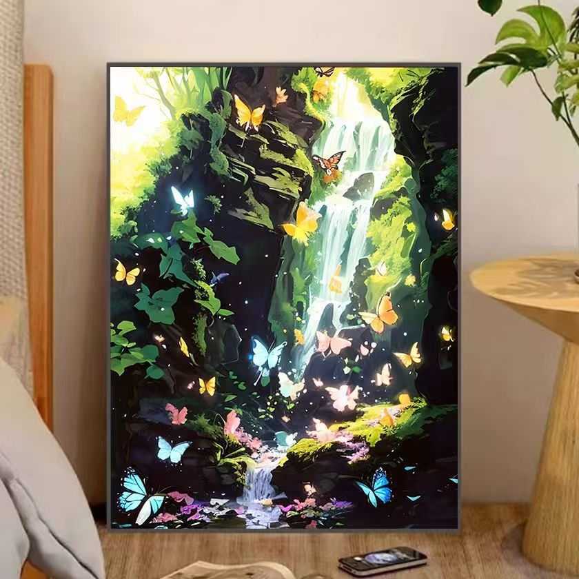 Fantasy Forest Butterfly Wall Art Stornfield