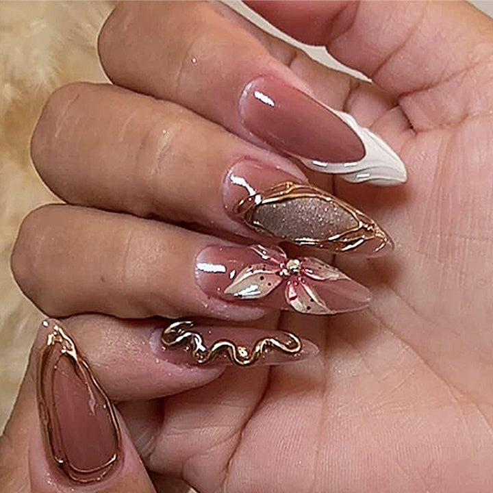 Artistic Press-On Nail Tips Collection Stornfield