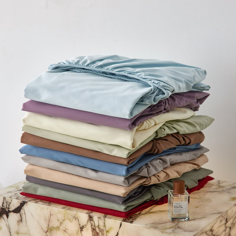 Silky Modal-Blend Deep-Pocket Fitted Sheet Set with 4-Way Stretch and Anti-Slip Elastic