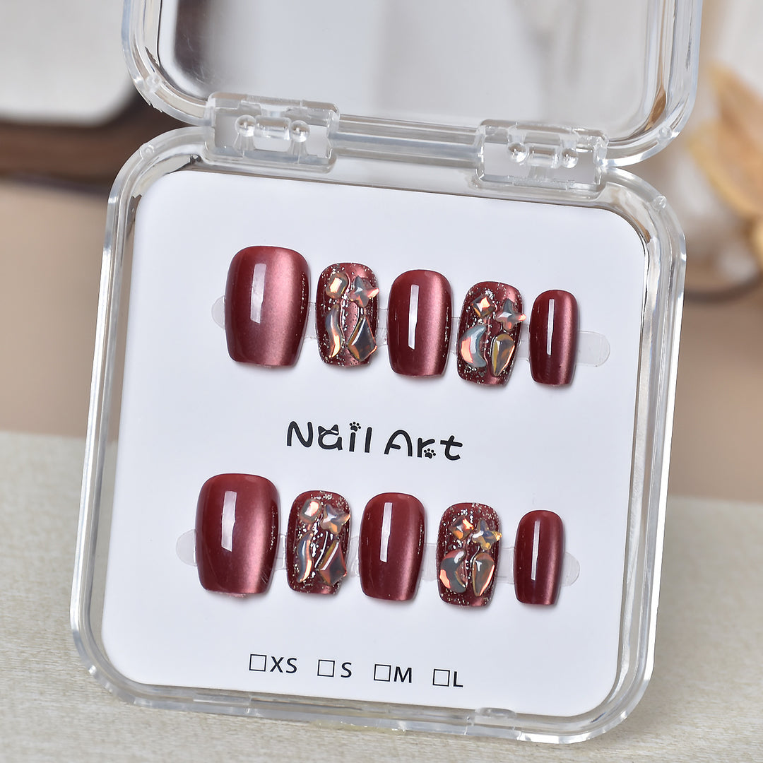 Premium Glamorous Press-On Nail Extensions Stornfield