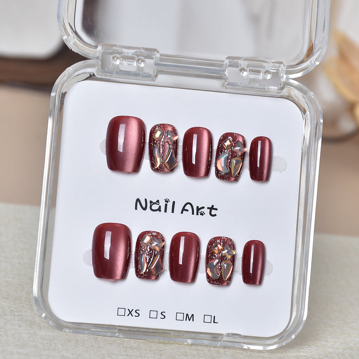 Premium Glamorous Press-On Nail Extensions Stornfield