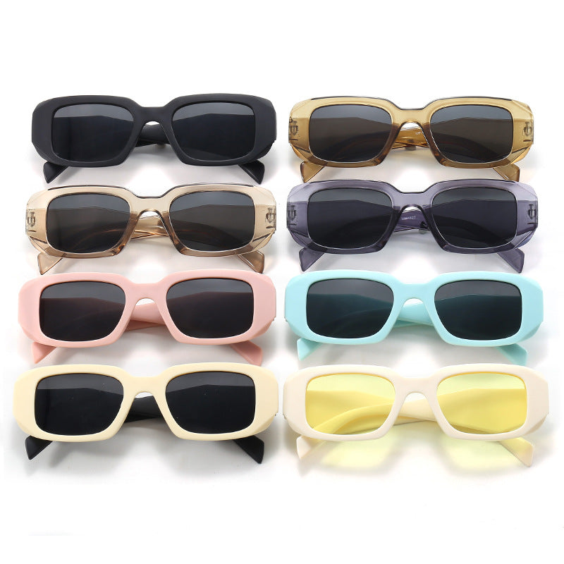 Women's trendy oversized sunglasses in fashionable rectangular design Stornfield