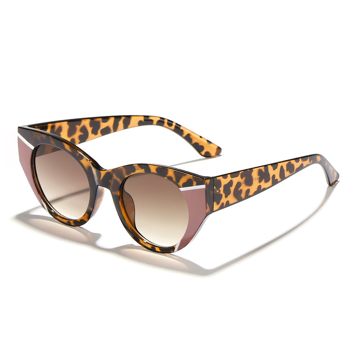 Women's fashionable sunglasses with unique leopard print Stornfield