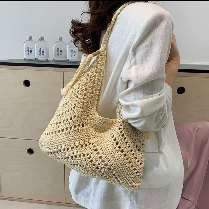 Hand-knotted Tote Bag Stornfield