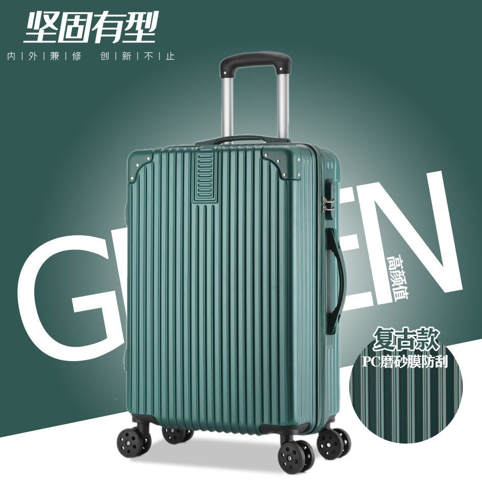 Hard-shell suitcase with 360-degree wheels and security lock Stornfield