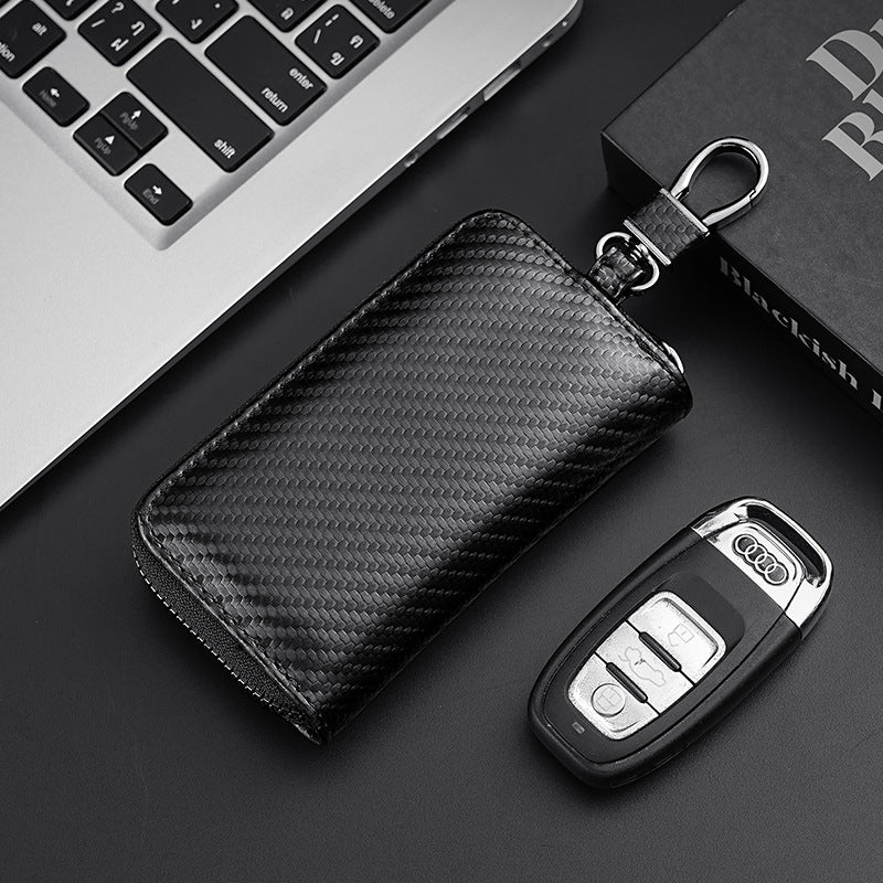 Compact Zippered Key Holder