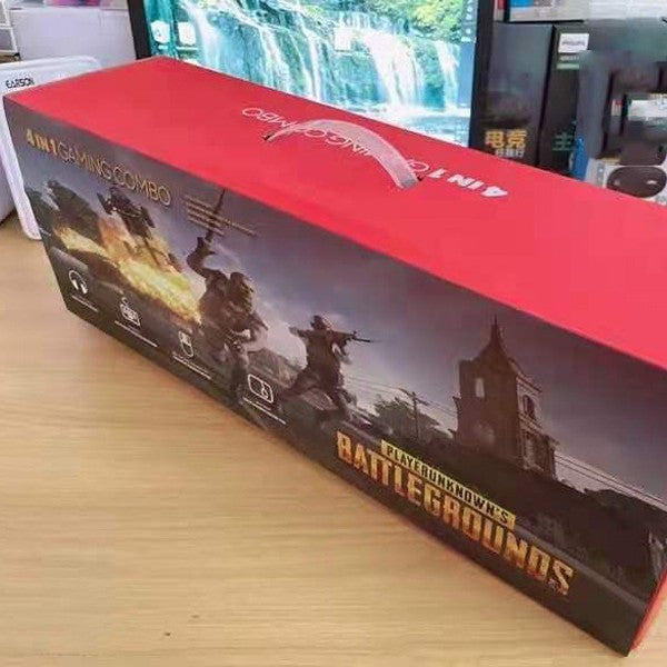 Gaming Headset, Keyboard, Mouse and Mouse Pad Set Stornfield