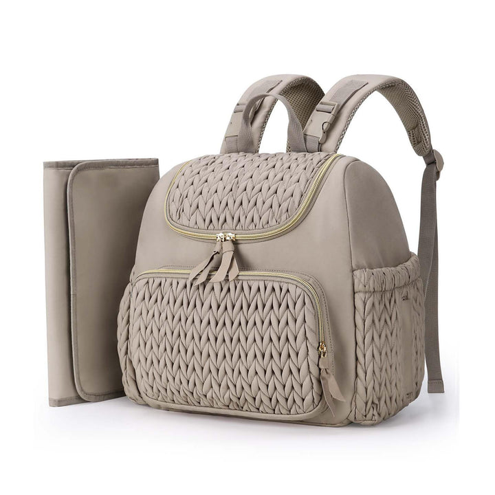 Women's Fashion Backpack with Woven Design Stornfield