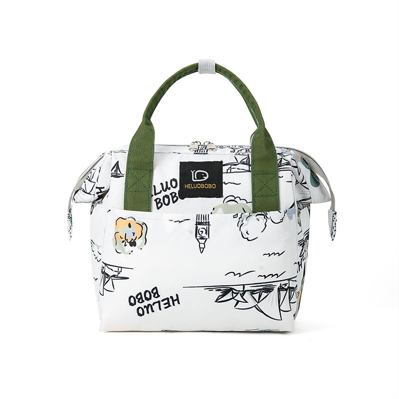 Artistic Printed Insulated Lunch Bag Stornfield