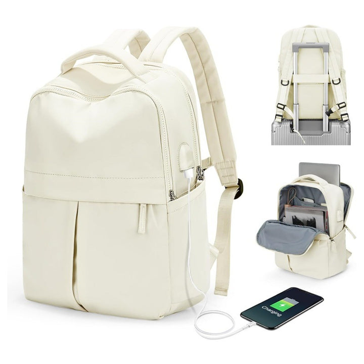 Multifunctional Laptop Backpack with USB Port and Versatile Compartments Stornfield