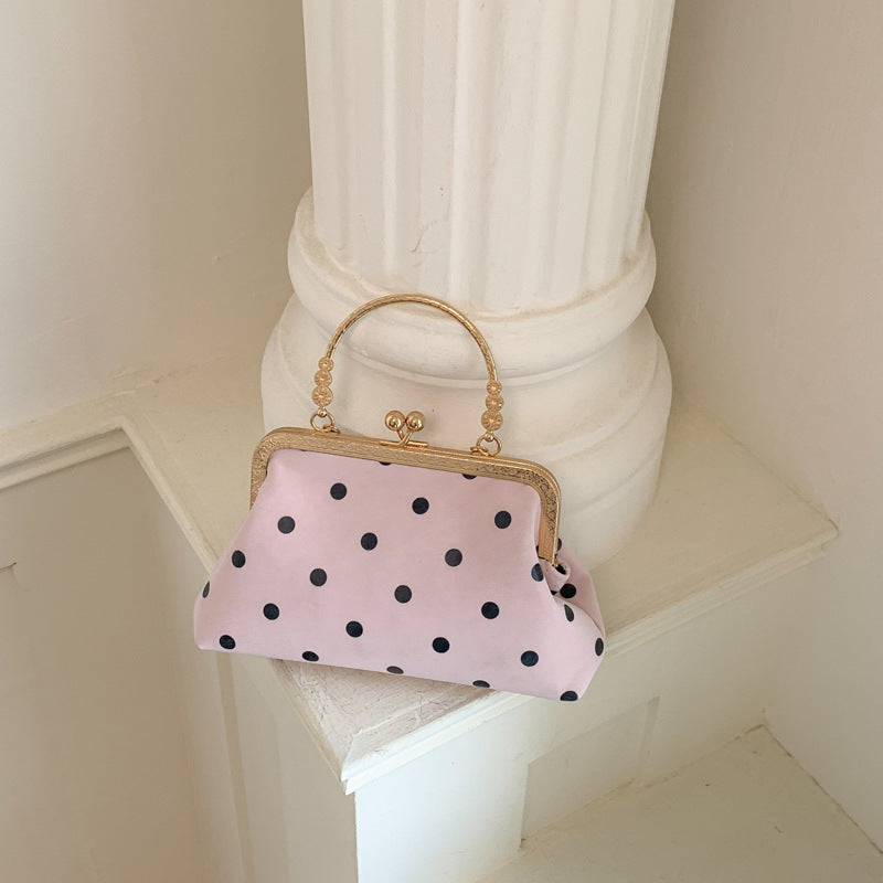 Vintage Polka Dot Handbag