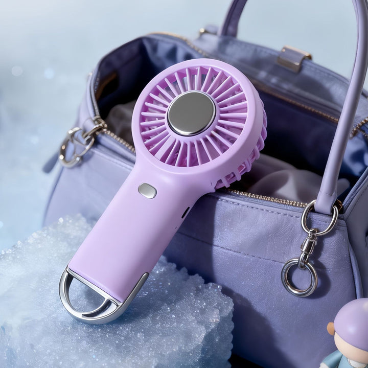 Ladies Portable Hand Fan with Innovative Cooling System Stornfield