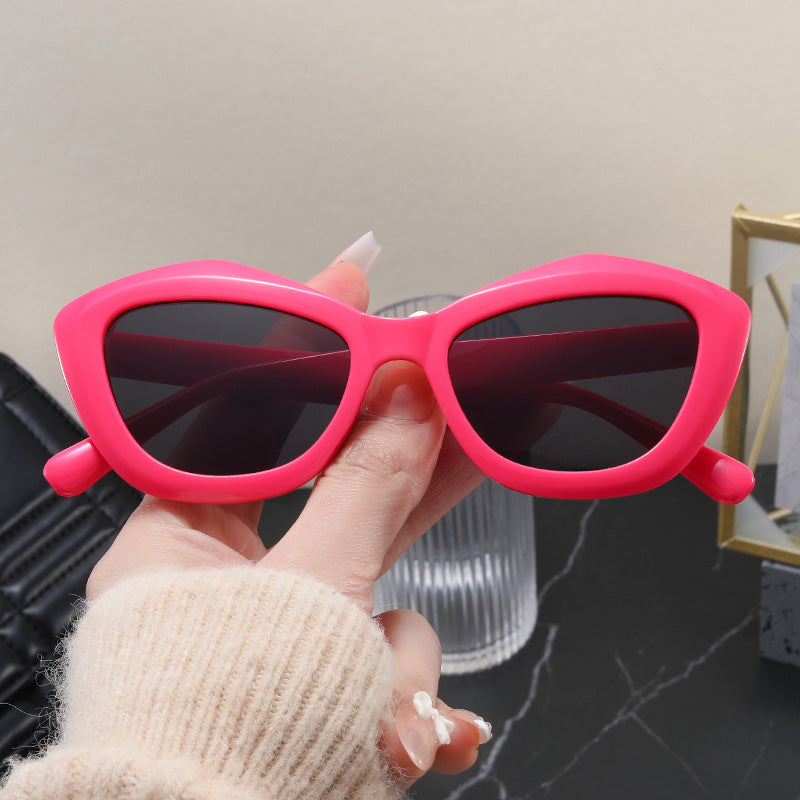 Ladies Cat-Eye Sunglasses with Stylish Leopard Pattern Stornfield