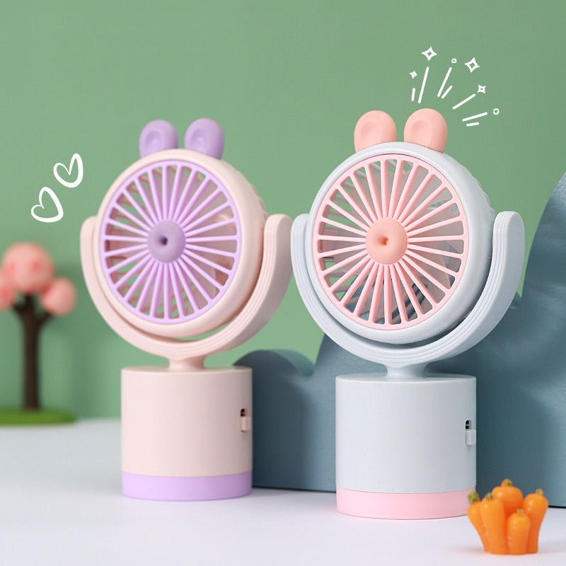 Ladies Portable Handheld Fan in Playful Animal Design Stornfield