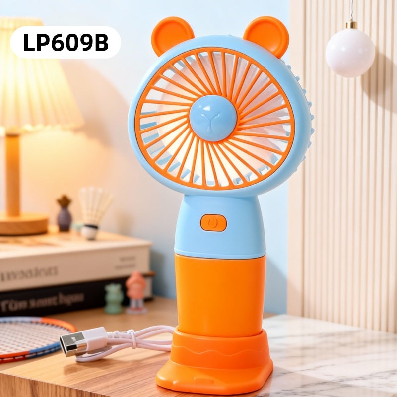 Ladies Portable Handheld Fan with Animal Design Stornfield