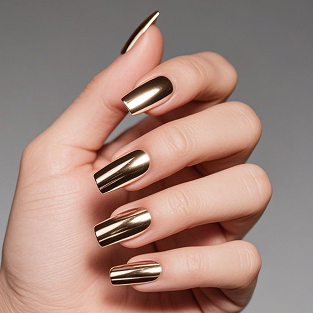 Luxury Metallic Nail Wraps Stornfield