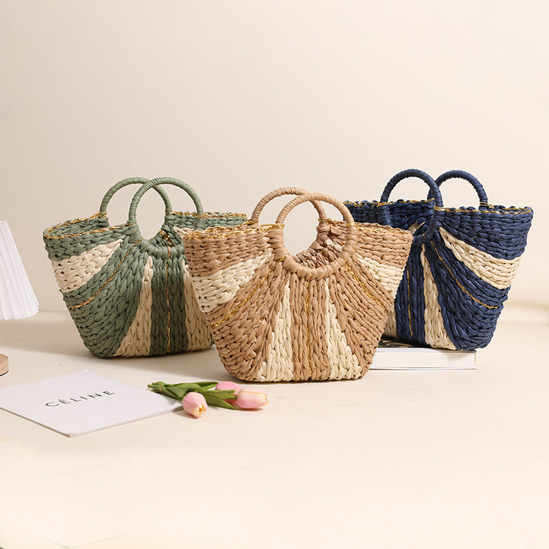 Handcrafted basket bag with innovative design Stornfield