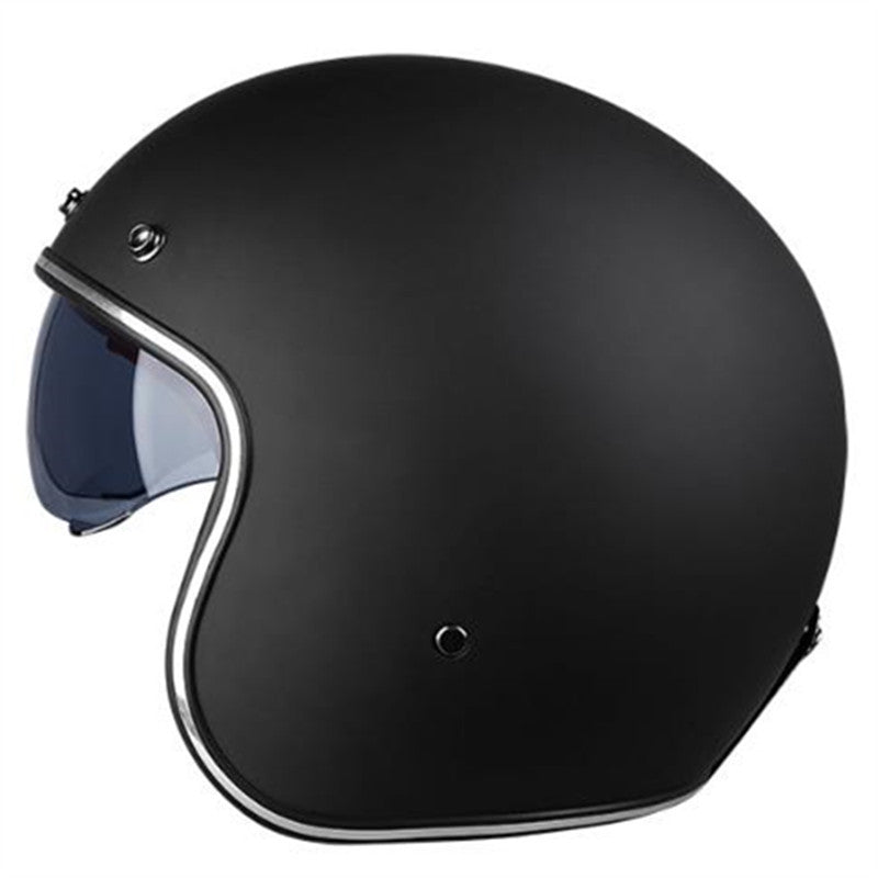 Classic Jet-Style Motorcycle Helmet Stornfield