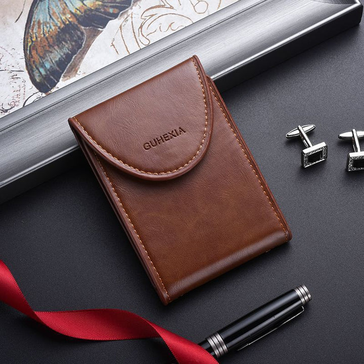 Vintage Leather Card Holder Stornfield