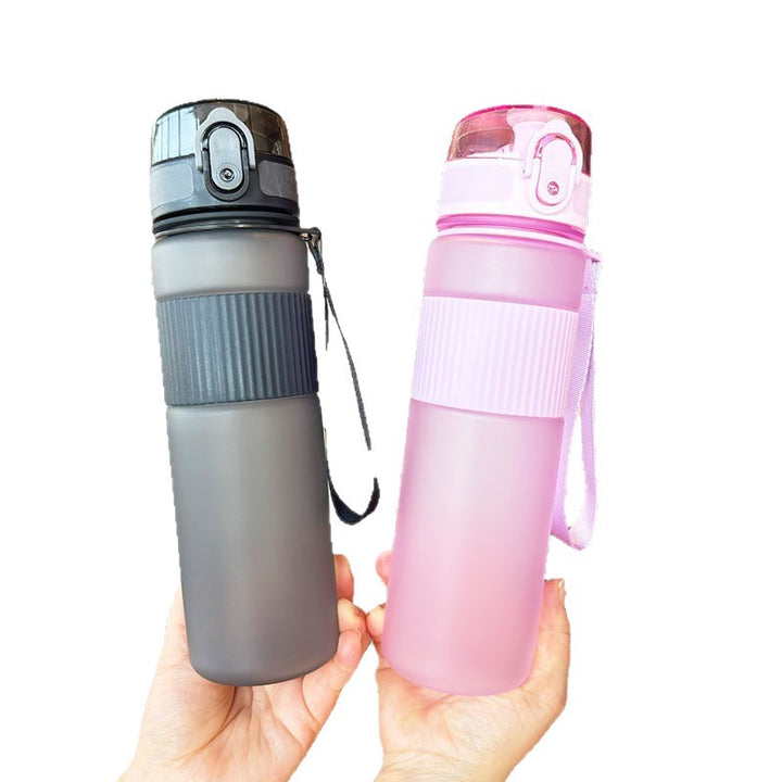 Ladies practical and leak-proof drinking bottle with integrated carrying strap Stornfield