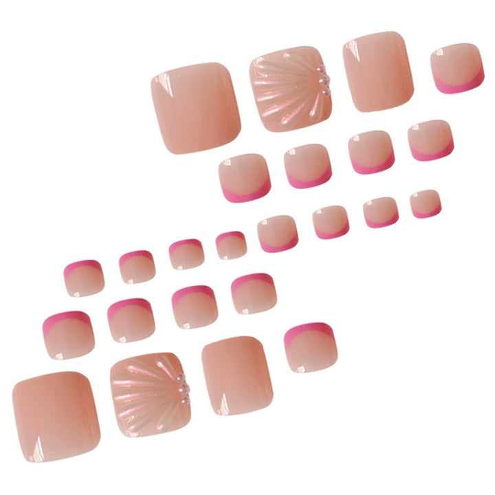 Artistic Press-On Toenails Stornfield
