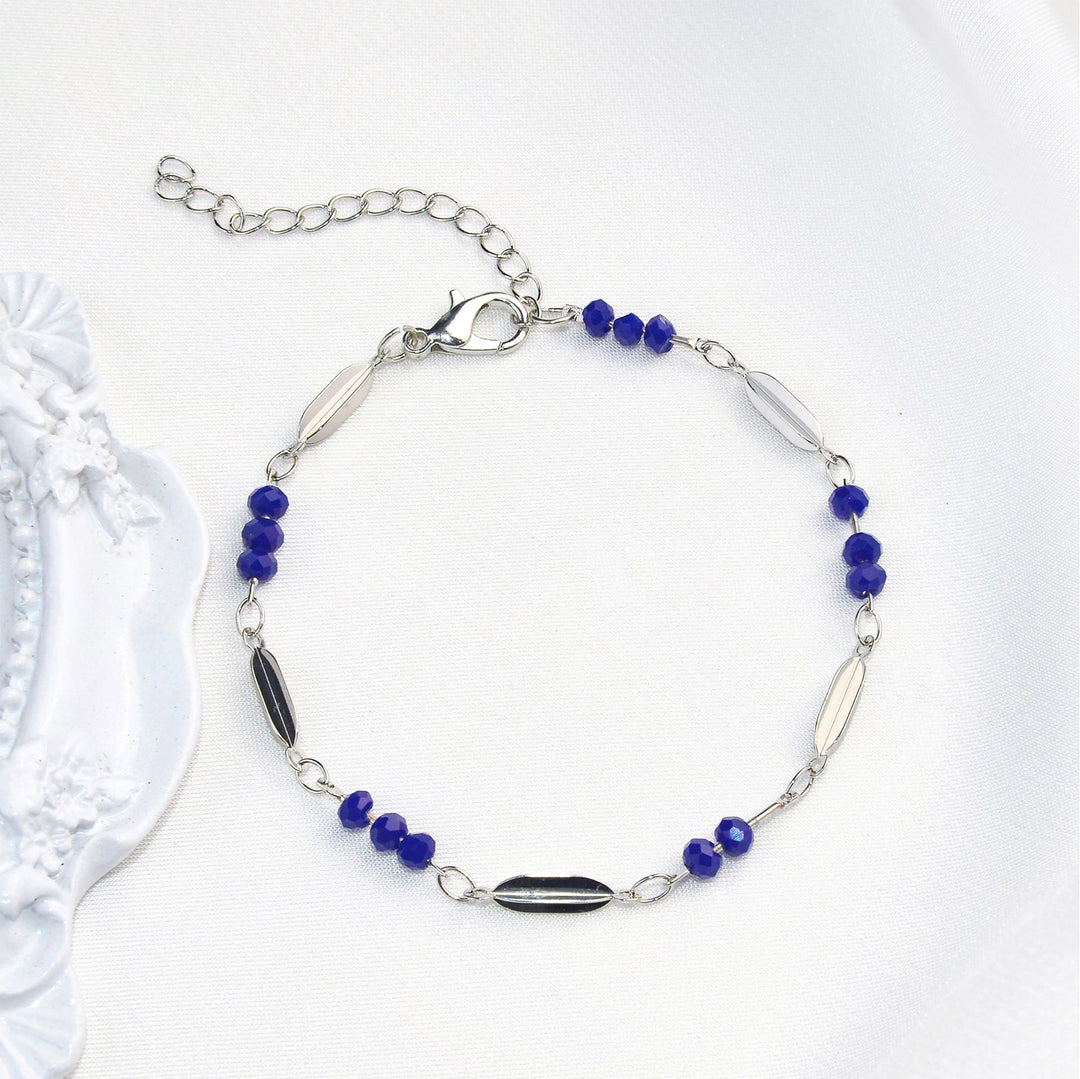 Unique Beaded Chain Bracelet Stornfield