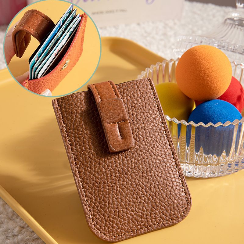 Minimalist RFID-Blocking Leather Card Holder Stornfield
