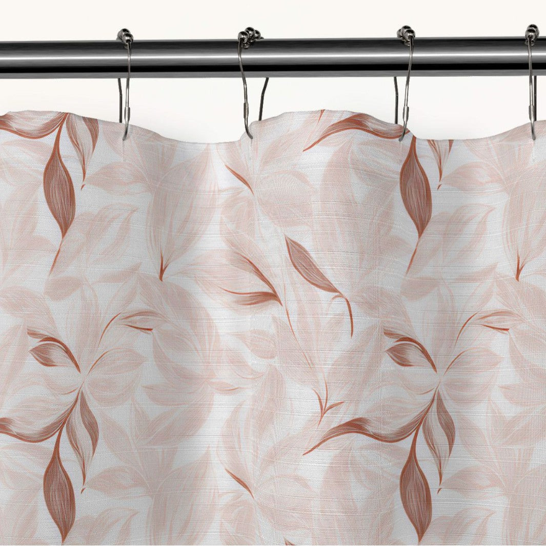 Artistic Floral Print Shower Curtain Stornfield