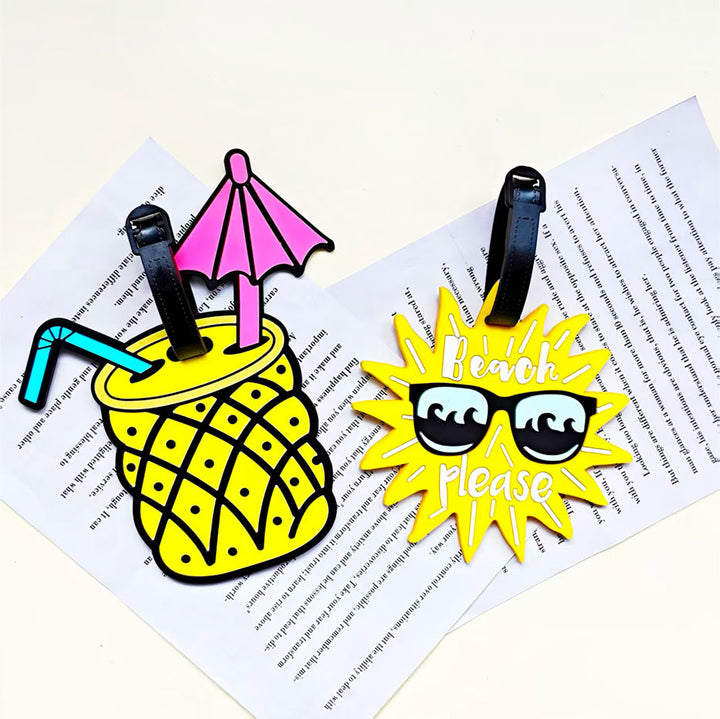 Unisex Tropical Leaf-Shaped Luggage Tag Stornfield