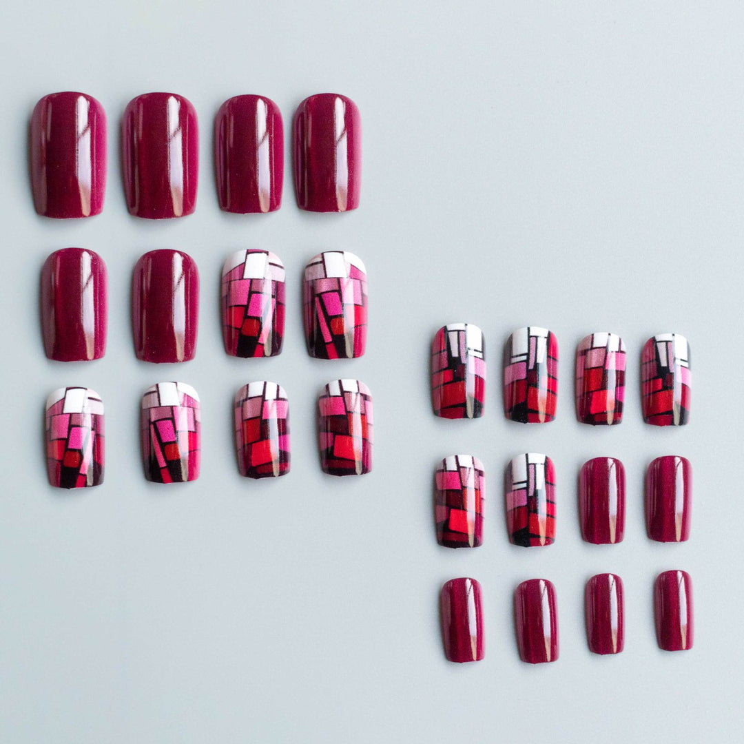 Artistic Mosaic Nail Art Set