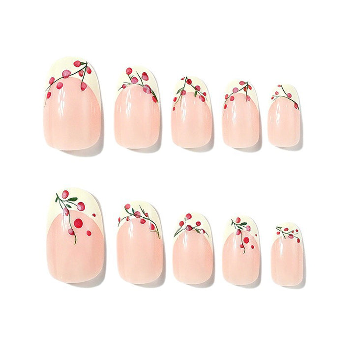 Floral-Themed Nail Art Extensions Stornfield