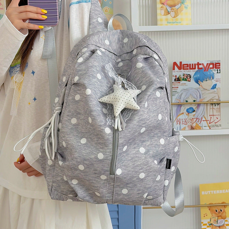 Polka Dot Patterned Casual Backpack Stornfield