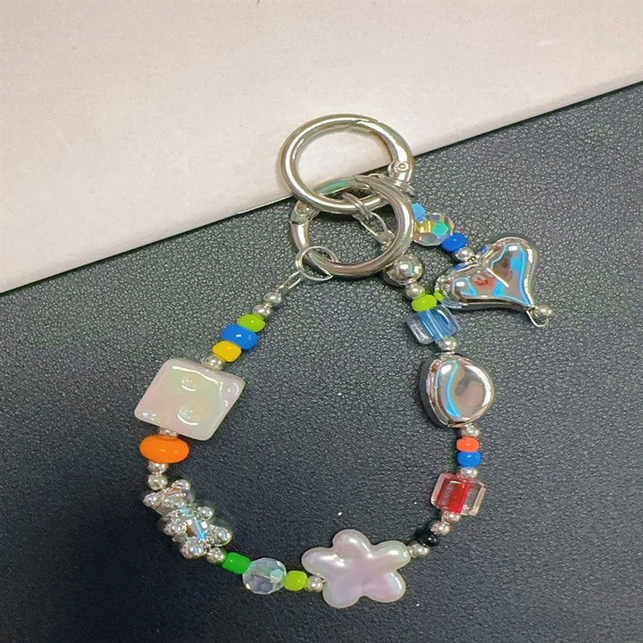 Decorative Beaded Charm Keychain Stornfield 1790135676