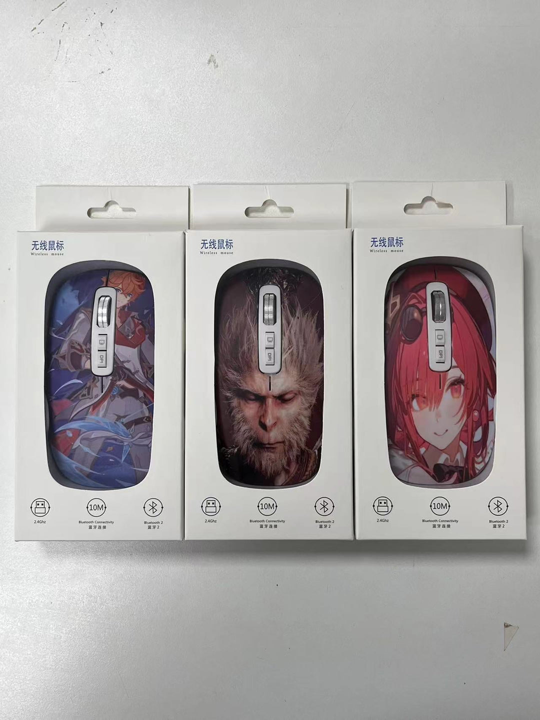 Graphic Art Wireless Mouse Stornfield