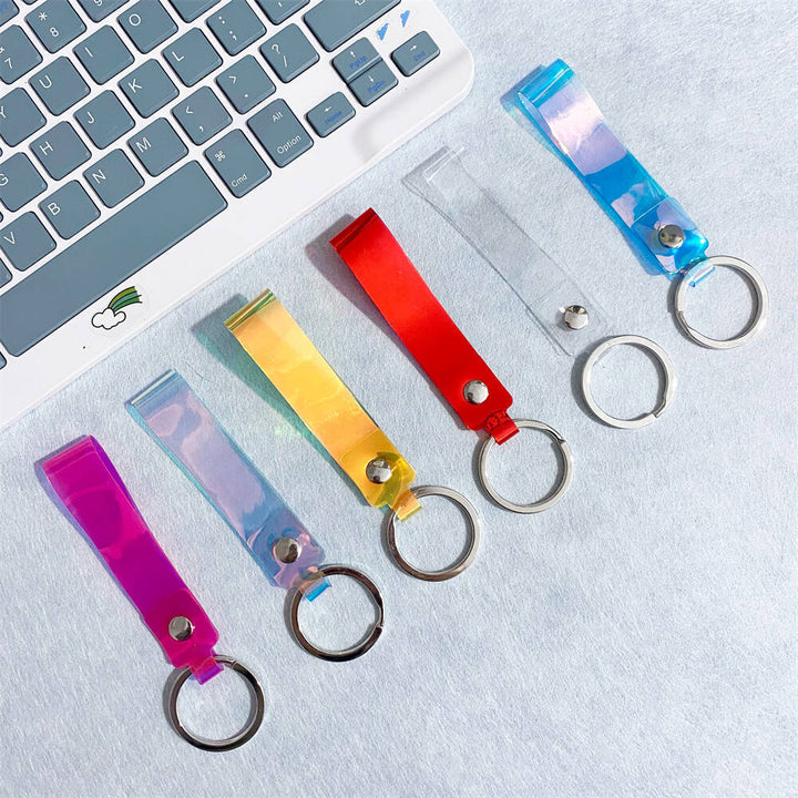 Colorful Iridescent Acrylic Keychain Stornfield