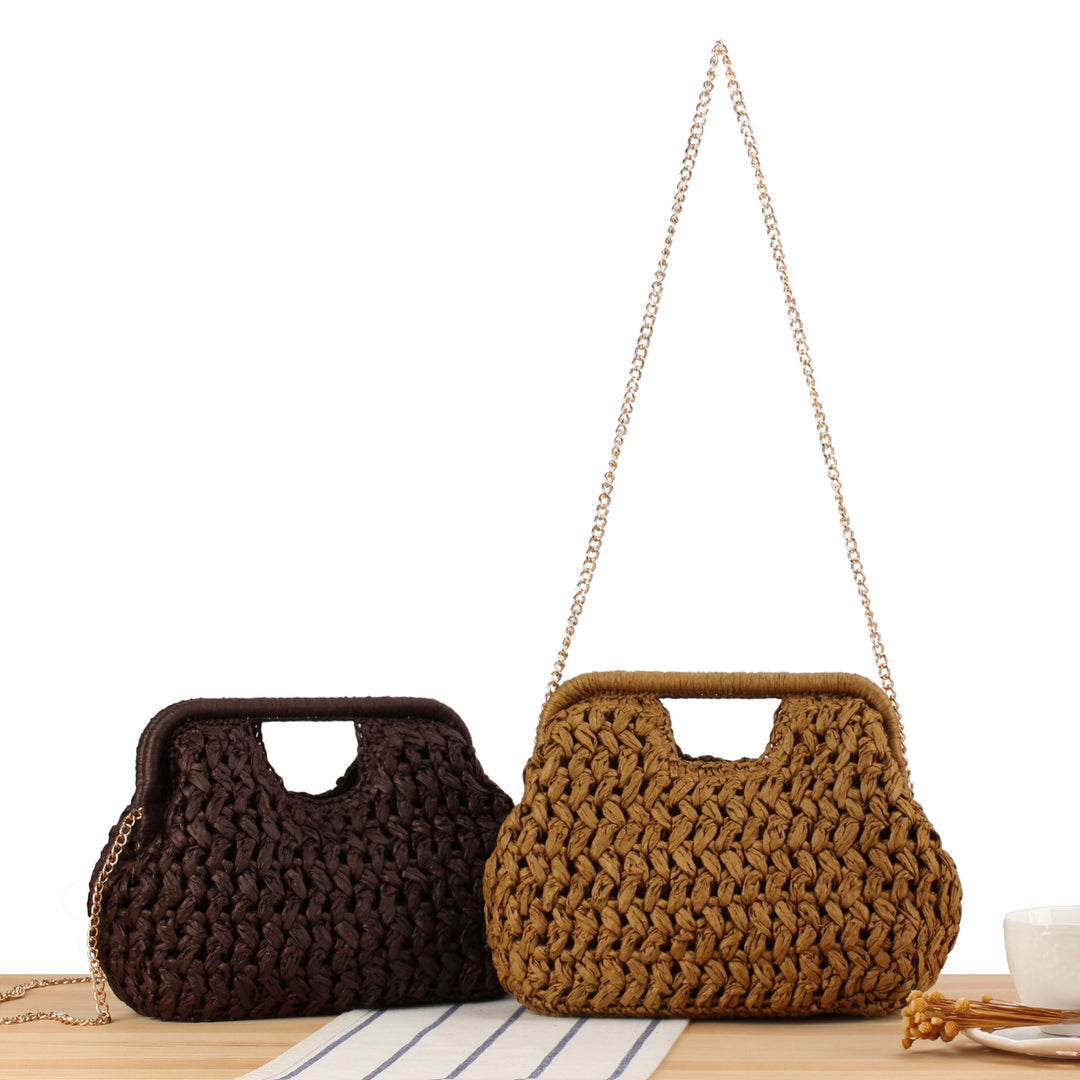 Bag in Handwoven Basket Pattern Stornfield