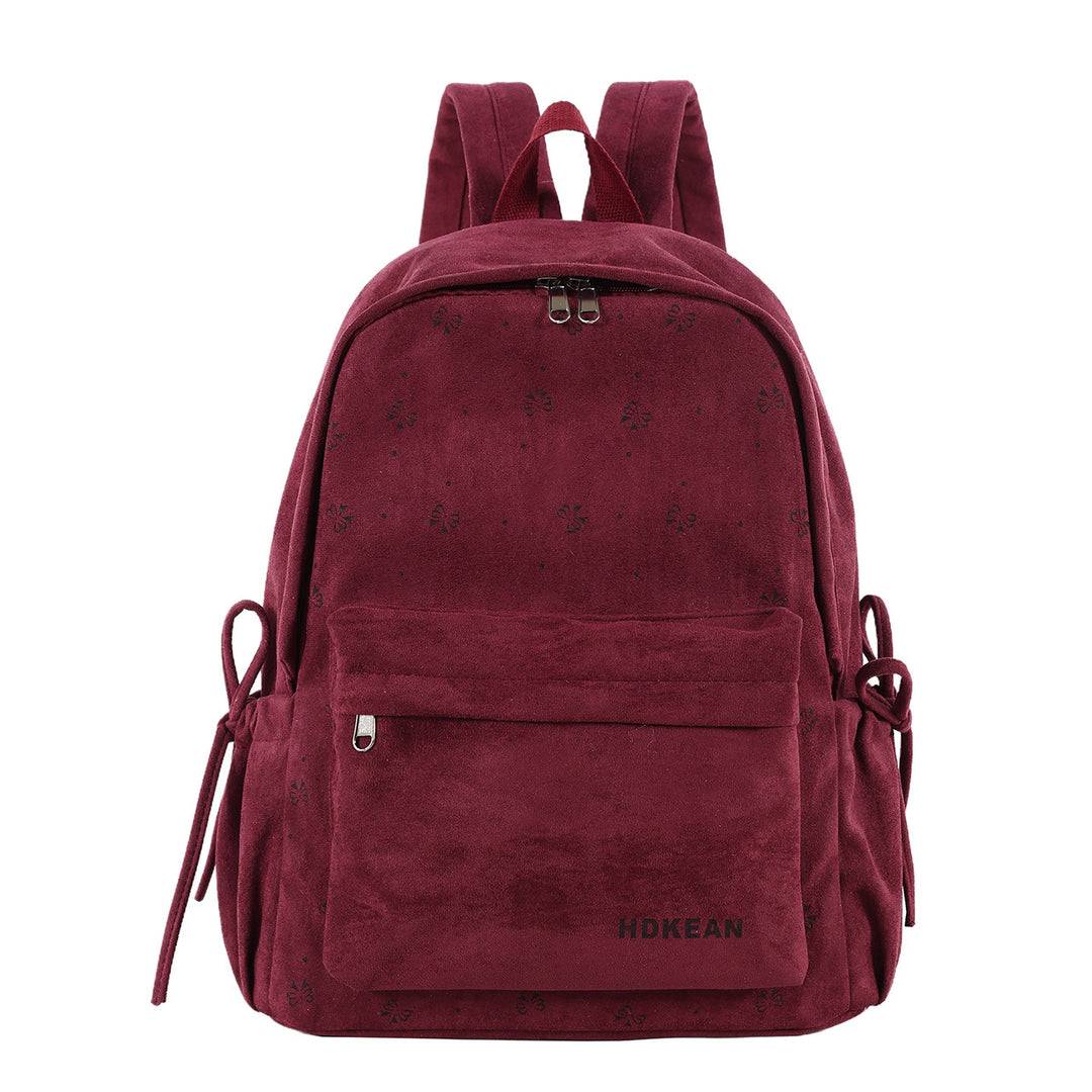 Cozy Plush School Backpack Stornfield