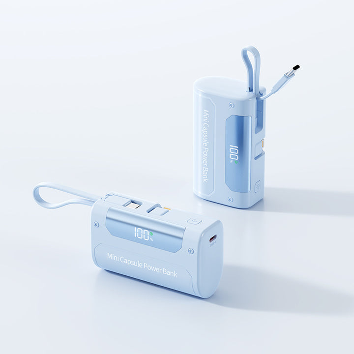 Compact Mini Power Bank with Digital LED Display Stornfield