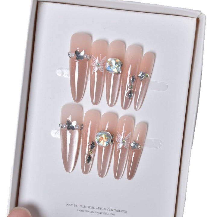 Premium Decorative Press-On Nail Extensions Stornfield 1787316116