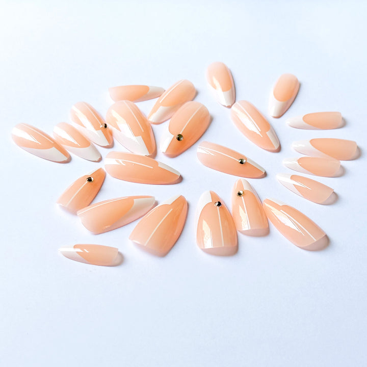 Elegant Stiletto Nail Art Design