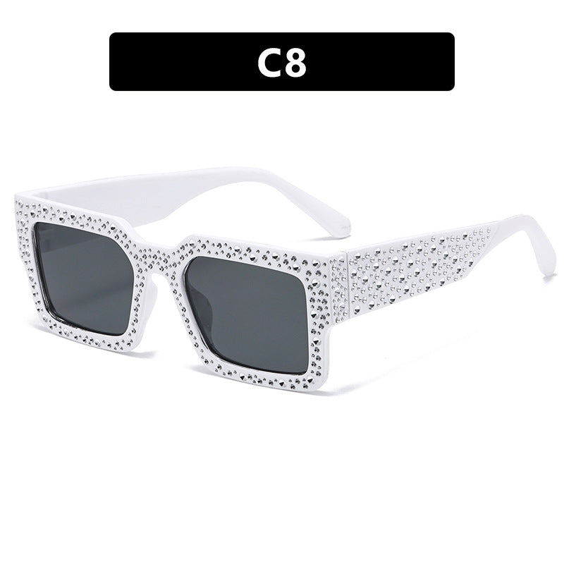 Women's extravagant sunglasses with sparkling accent Stornfield