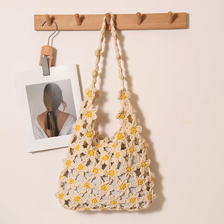 Crocheted flower bag Stornfield