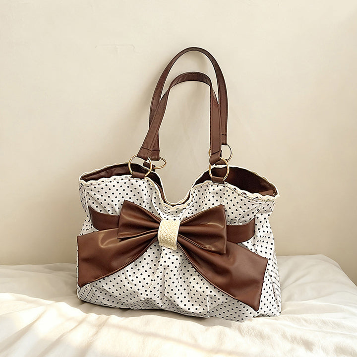 WoBow-Embellished Polka Dot Handbag Stornfield