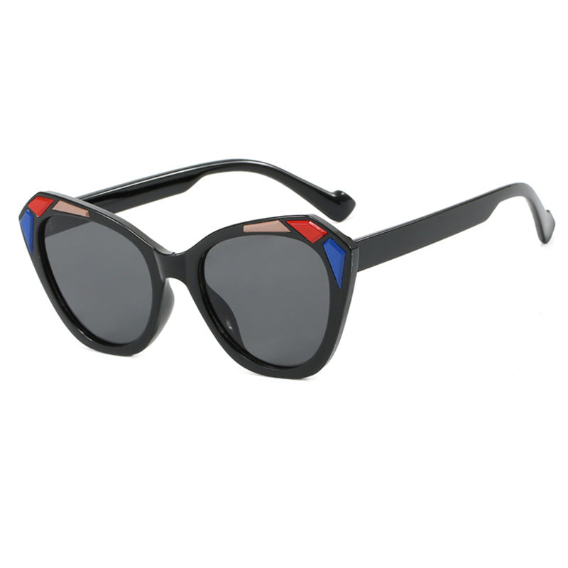Ladies Cat Eye Sunglasses with Fashionable Details Stornfield
