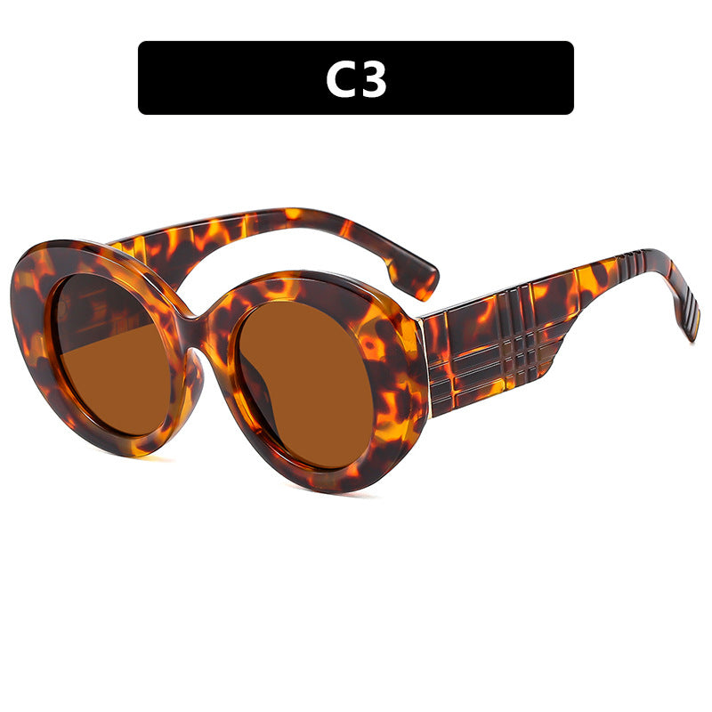 Women's extravagant sunglasses with creative frame design and protective UV filter Stornfield