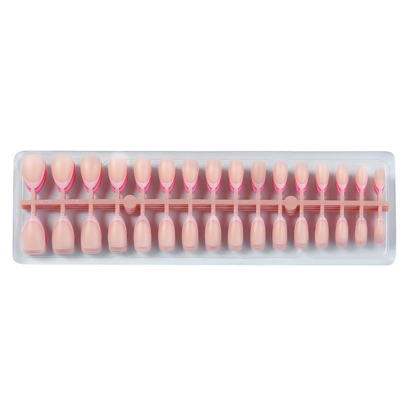 Acrylic nail set with versatile French designs Stornfield