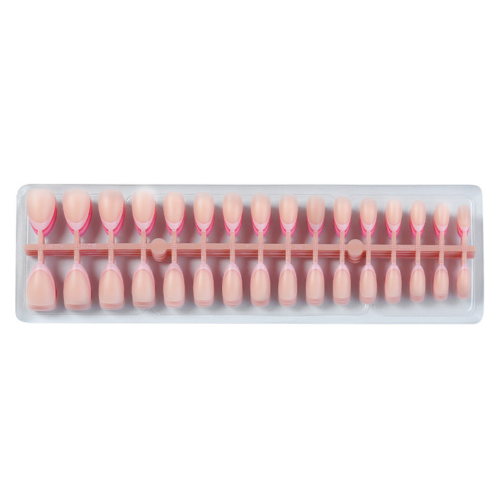 Acrylic nail set with versatile French designs Stornfield