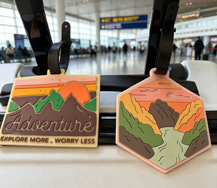 Adventure-Themed Luggage Tag Stornfield